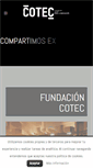 Mobile Screenshot of cotec.es